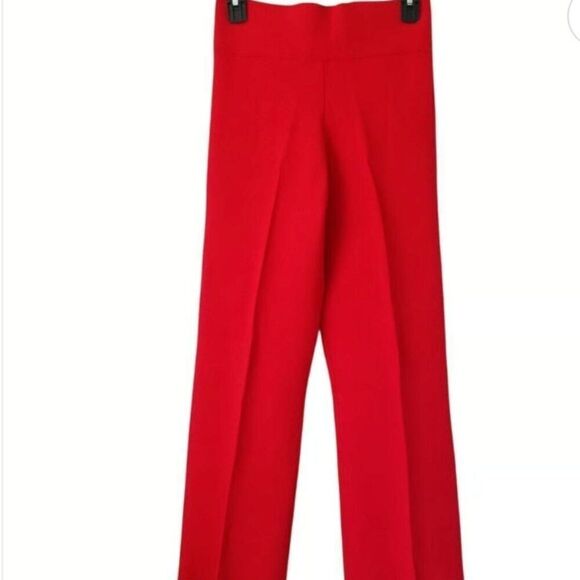J. Crew BX869 Delaney Kickout Sweater Pants in Red NWT size Small Petite - Picture 4 of 13